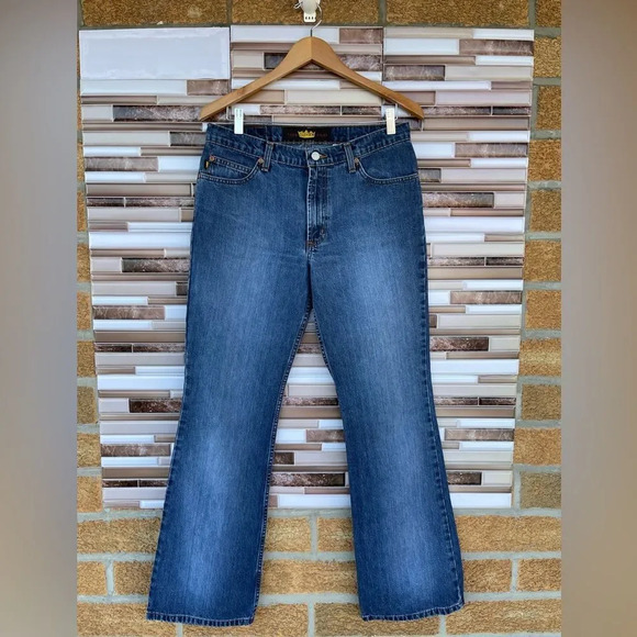 Todd Oldham Vintage 90's Straight Leg Jeans Size 11 - Picture 1 of 15